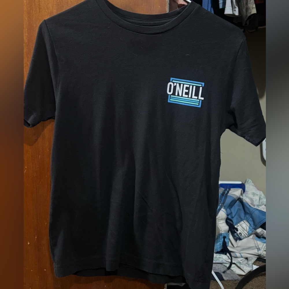 O'Neill Black Crew Neck Short Sleeve Tee